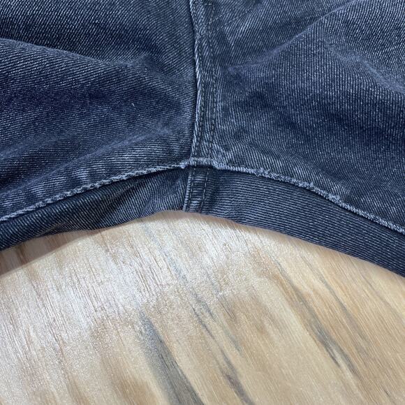 Levi’s 501 Original Button Fly Big E Black Denim Selvedge Men's 32x32 Jeans - Picture 12 of 16